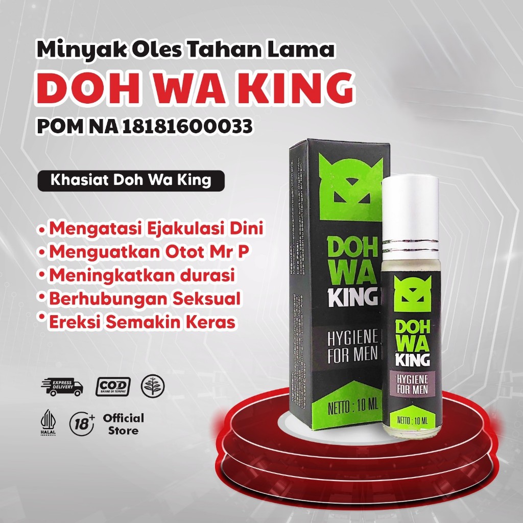 Bisa COD Privasi Aman - Doh Wa King Obat Kuat Oles Pria BPOM Terbaik Saat ini