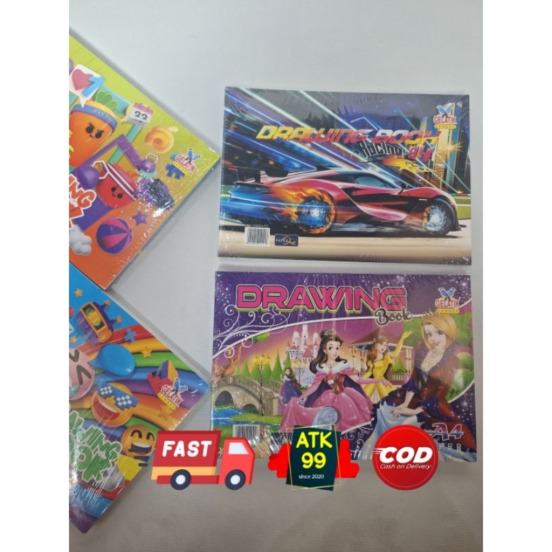 

Drawing Book DODO A4/Buku Gambar Isi 10/Alat Melukis Menggambar