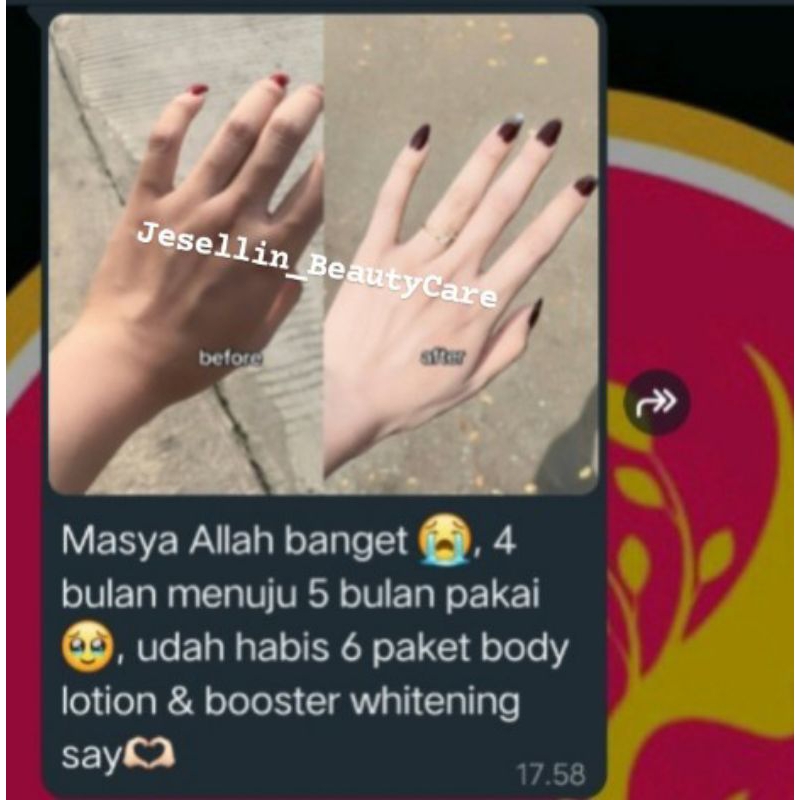 HB PEMUTIH WHITENING BODYLOTION 1 PAKET SERUM BOOSTER WHITENING,  AMAN&HALAL,  AMAN BUMIL& BUSUI