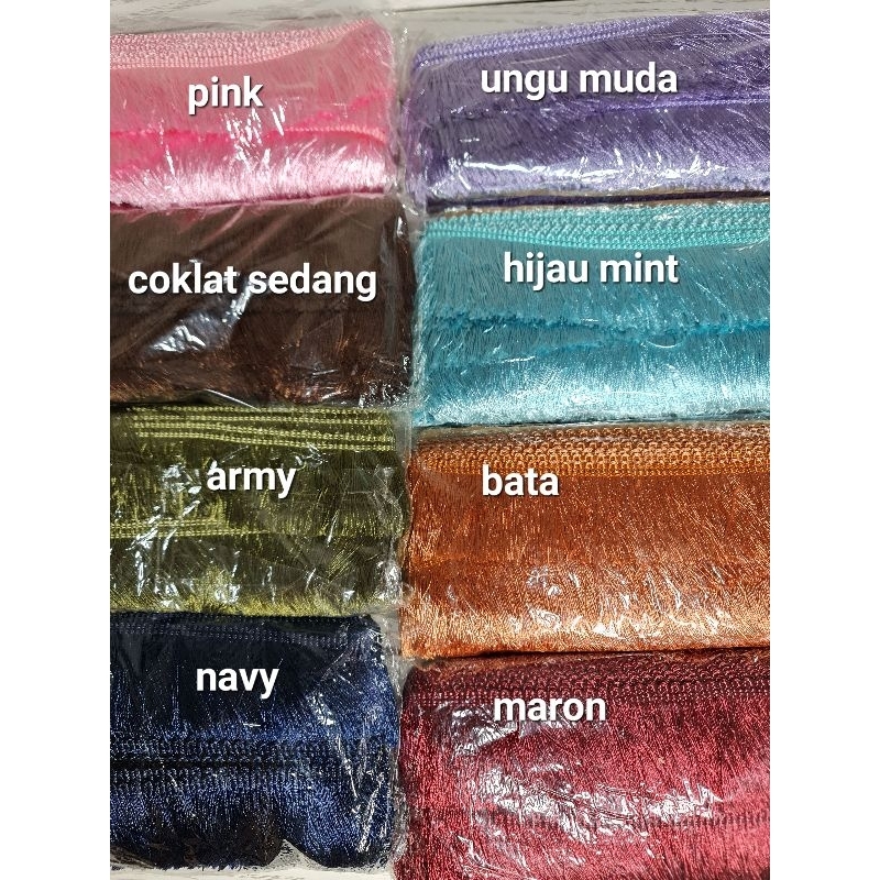 RENDA SISIR BENANG KATUN Lebar 5 Cm /+-15 yard