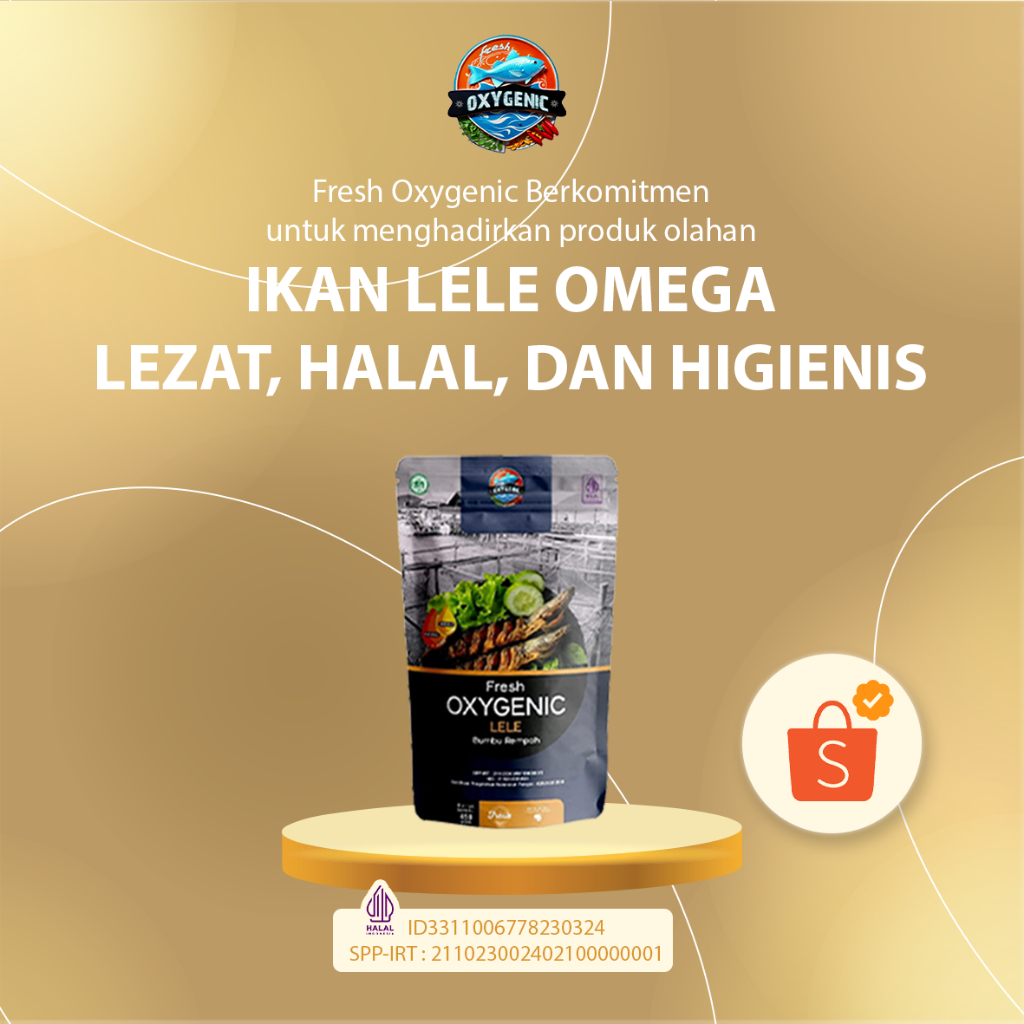 

Oxygenic Ikan Lele Higienis Bersih Halal Bergizi Sudah Ada Bumbu Siap Goreng