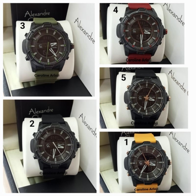 JAM TANGAN PRIA ALEXANDRE CHRISTIE AC9375MH