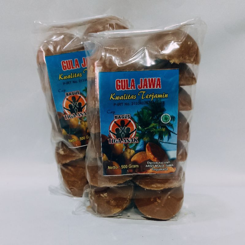 

Gula Jawa Kualitas Terjamin Cap Tiga Anak 500 Gram