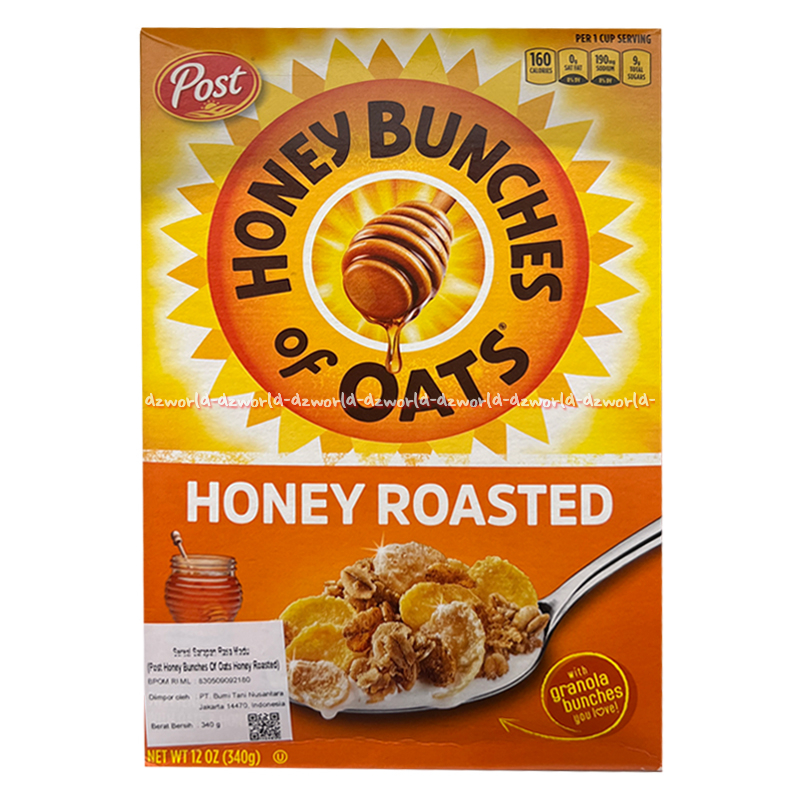 

Post 340gr Honey Bunches Of Oats Honeys Roasted Sereal Rasa Madu Panggang Pos Cereal Breakfast