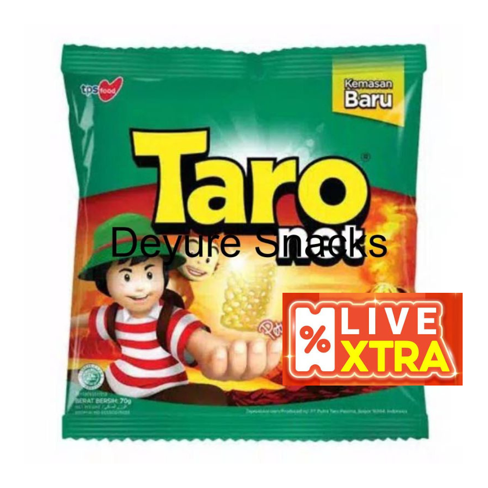 

Taro Twisko Chitato chiki aneka keripik kentang snack rentengan