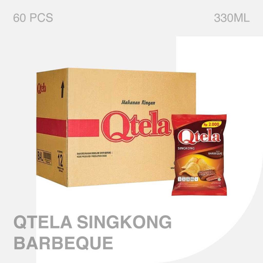 

Qtela Singkong Barbeque 1 Dus