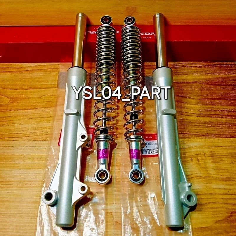 AS SHOCK DEPAN PLUS TABUNG+SHOCKBREKER SUPRA FIT LAMA SUPRA X SUPRA LAMA ORI