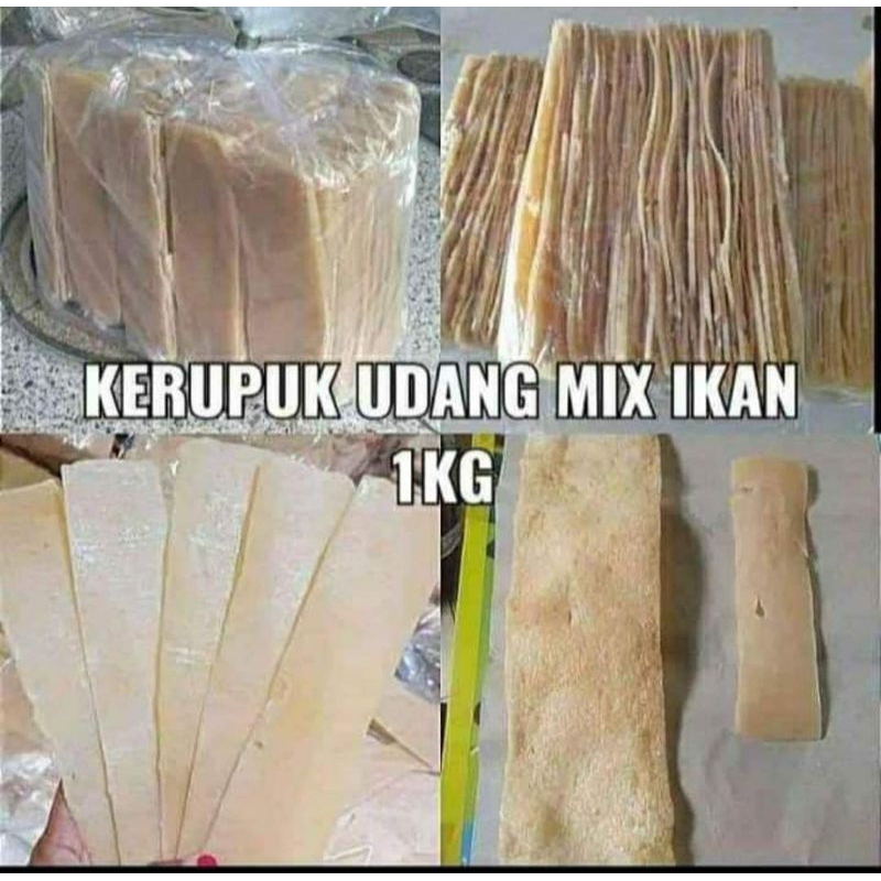 

Krupuk udang finna utuh 1 kg