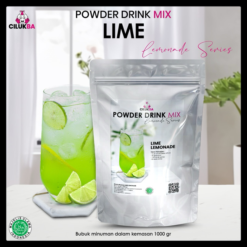 

Bubuk Minuman rasa Lime Lemonade 1 kg / Powder Drink Mix