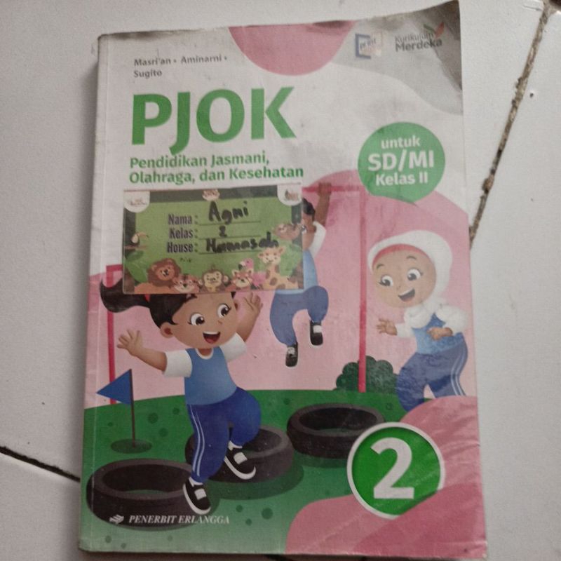 PJOK SD KELAS 2, KURIKULUM MERDEKA ERLANGGA