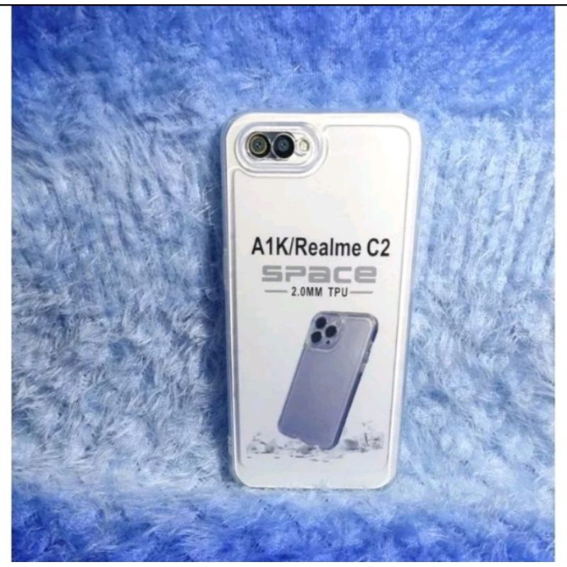 SLIKON BENING TRANSPARAN OPPO A1K CASING HP CASE BENING TRANSPARAN PELINDUNG CAMERA