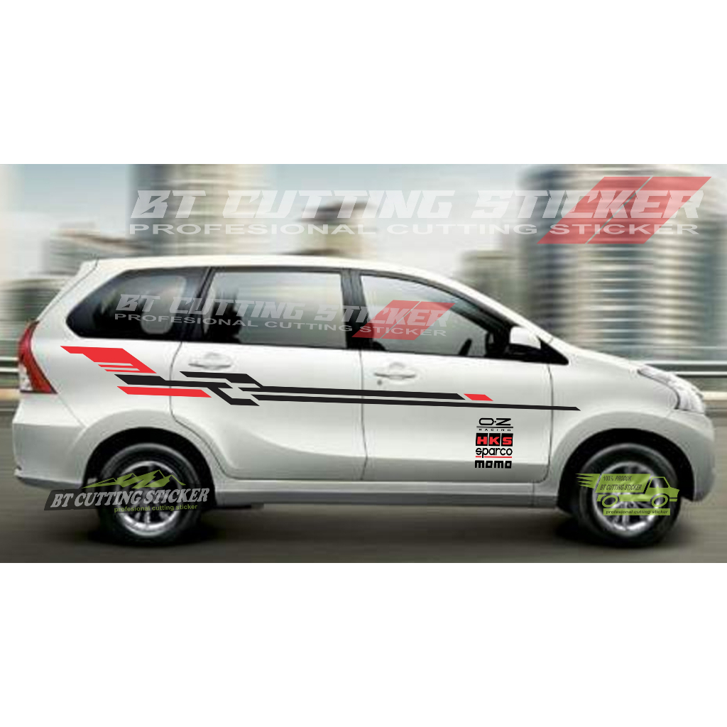STICKER MOBIL XENIA STIKER XENIA STIKER DAIHATSU XENIA STRIPING XENIA