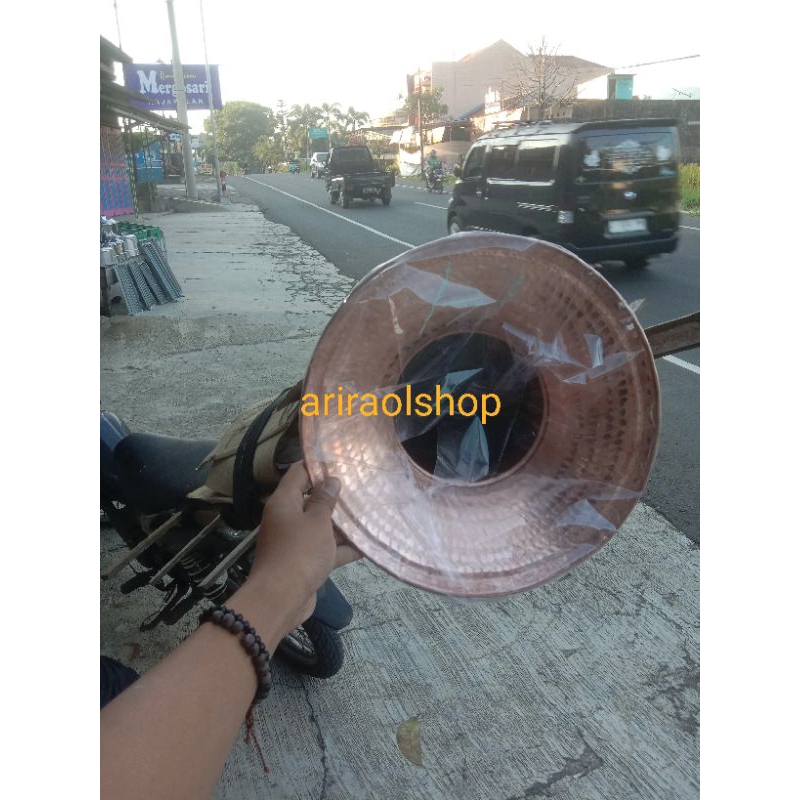 seeng tembaga asli murni besar kukusan nasi jadul