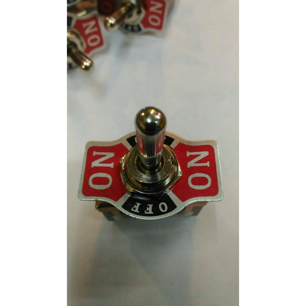 Auspicious Toggle Switch 3Pin On-Off-On Spring Return