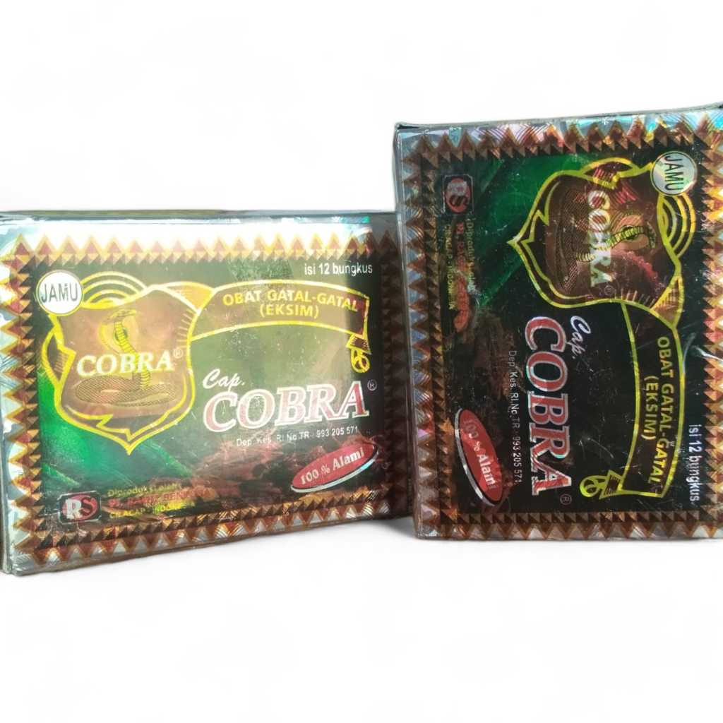 Jamu Gatal-gatal Cap Cobra, Alergi Kurap eksim