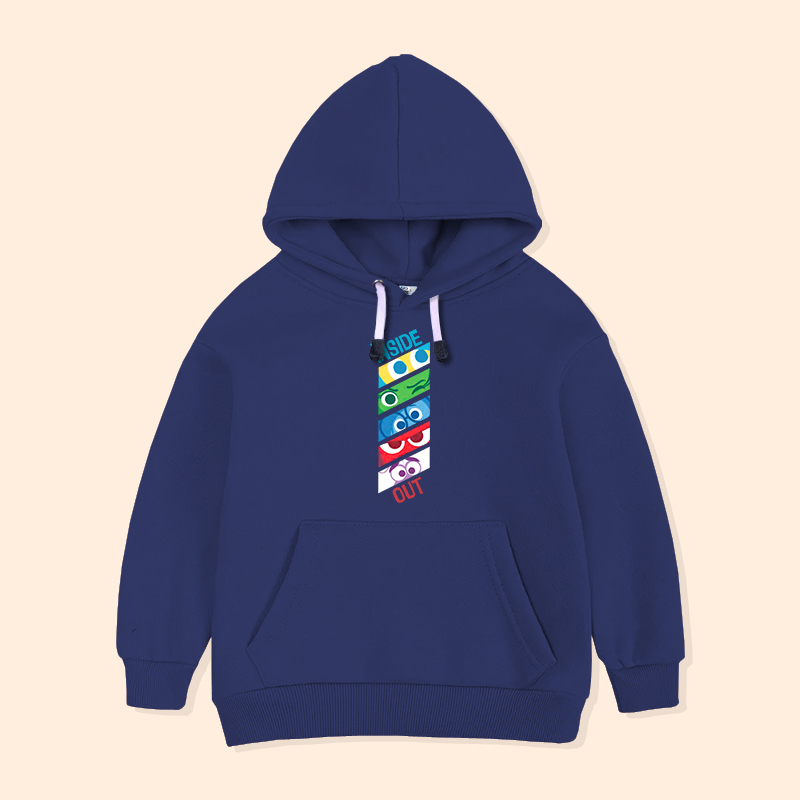 Jaket Hoodie Anak Inside Out Disney Pixar Karakter Kartun Atasan Anak Laki-Laki Perempuan INS-05
