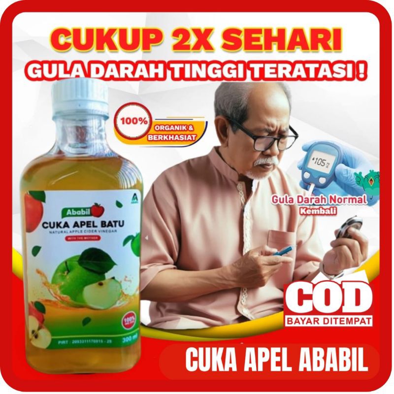 

CUKA APEL ABABIL 300 ML - CUKA APEL BATU ABABIL CUKA APEL MALANG CUKA APEL BATU MALANG APPLE CIDAR VINEGAR WITH MOTHER