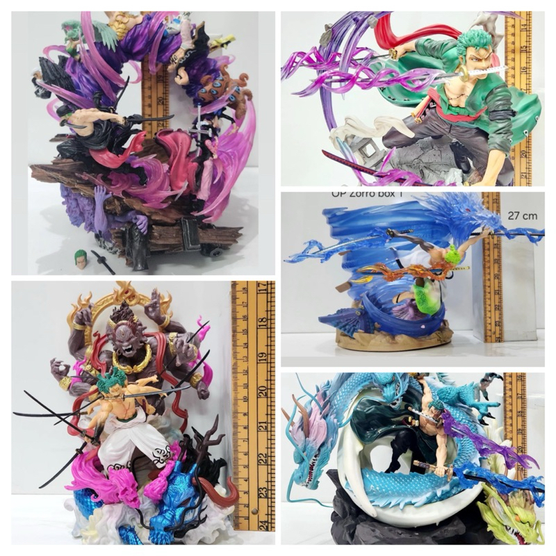 zorro one piece statue Action figure anime roronoa zoro