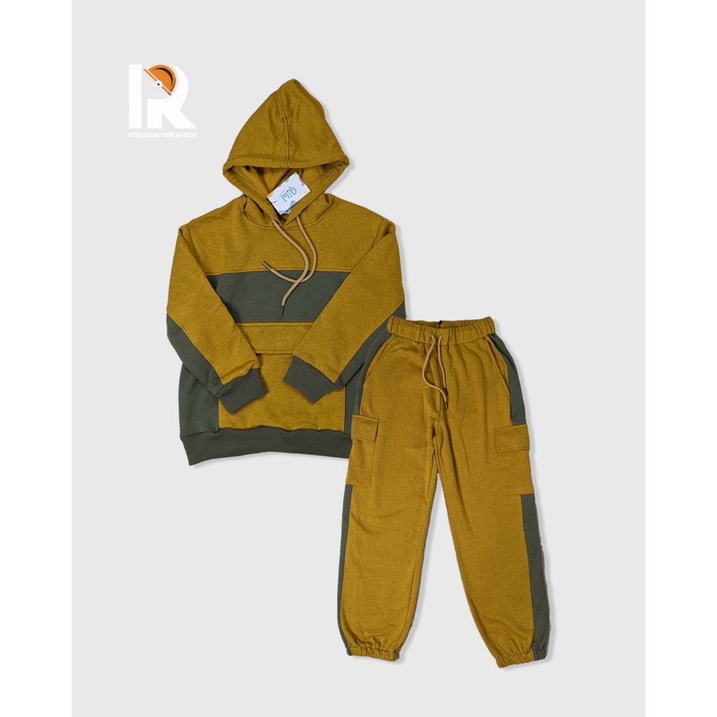 SWEATER ANAK/ BAJU / JAKET CAMPING ANAK, Hoodie untuk Laki-laki / Perempuan, Baby Terry Premium - Rh