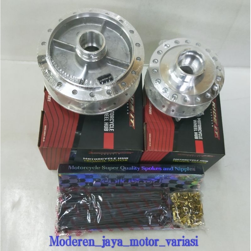 TROMOL 1SET CHROME RIDEIT SATRIA FU 150 THAILAND/SATRIA FU BARONG/SATRIA FU FACELIFT/SATRIA FU INJEK