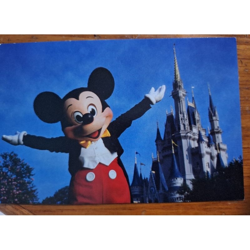 

kartu pos mickey mouse/disney postcard