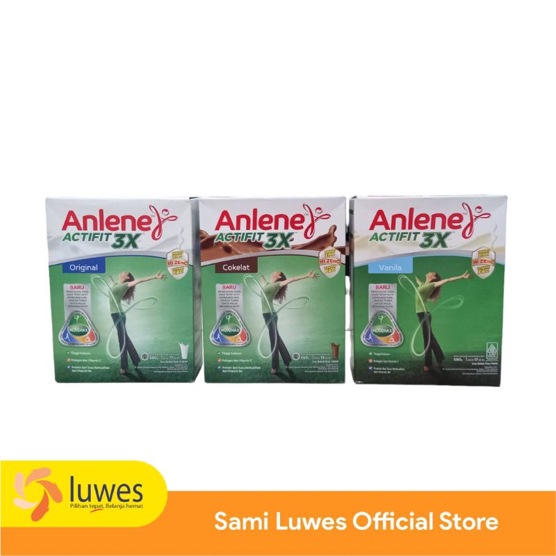 

ANLENE ACTIFIT 590 gram All varian