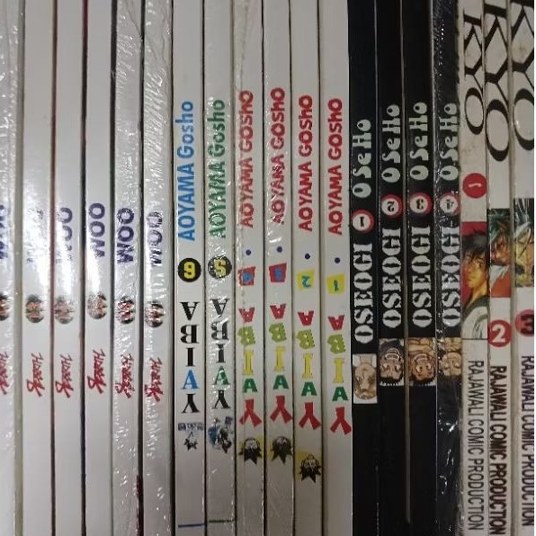 KOMIK BEKAS YAIBA DAN KOMIK BEKAS OSEOGI