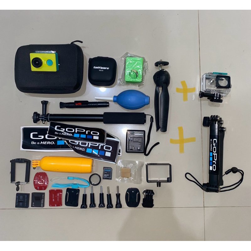 (30 in 1) Paket Ultimate Action Cam Xiaomi Yi Second