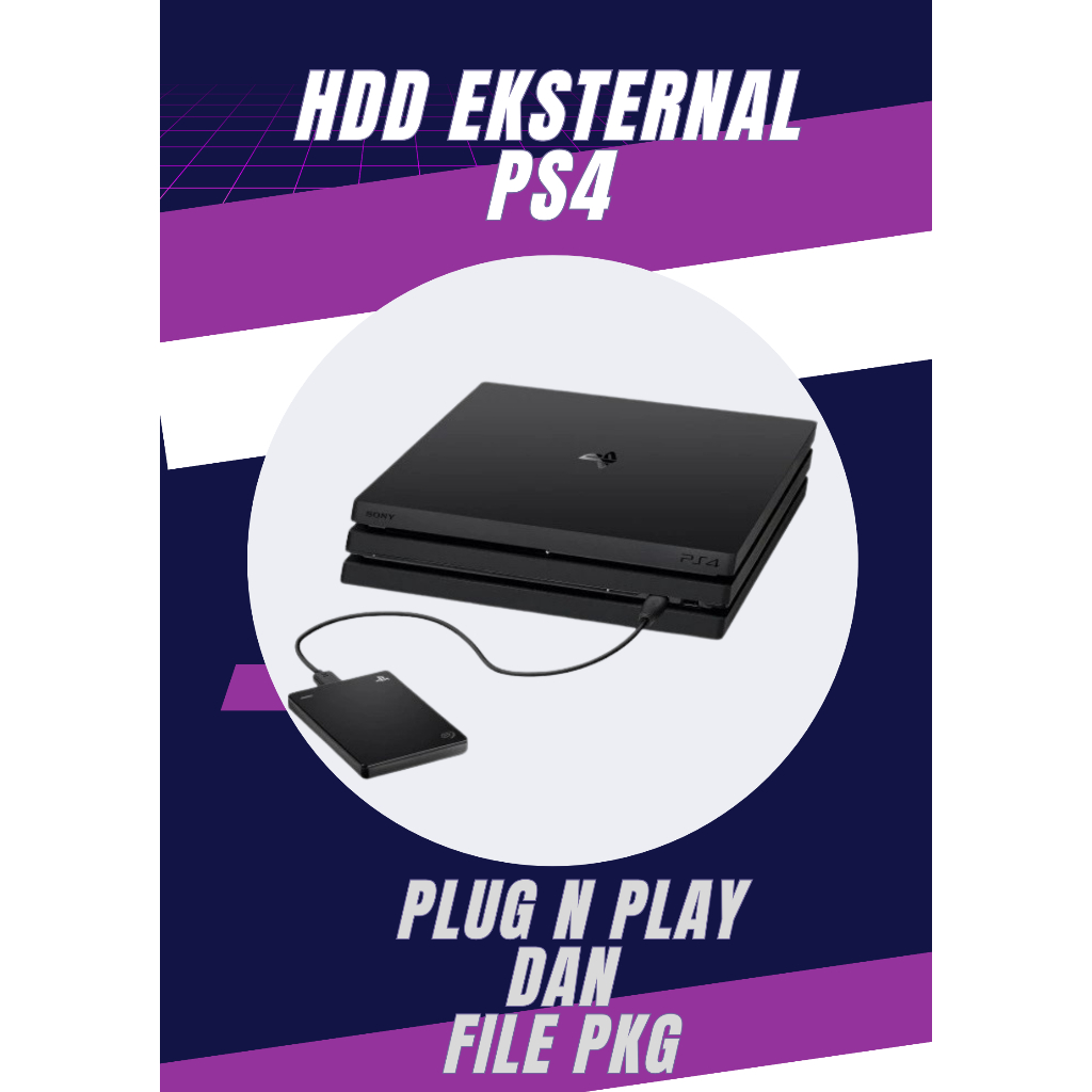 Hardisk Harddisk 3.0 Eksternal PS4 HEN HDD 500GB Playstation 4 Hen Full Games Request USB 3.0