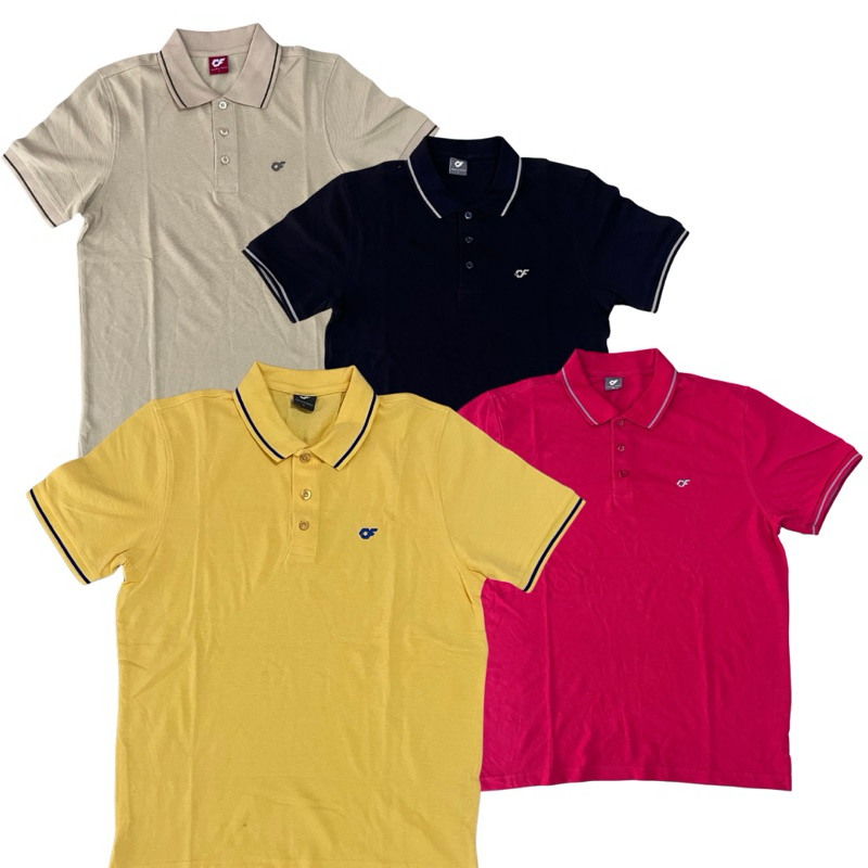 KAOS KERAH COWOK DEWASA BRANDED CF