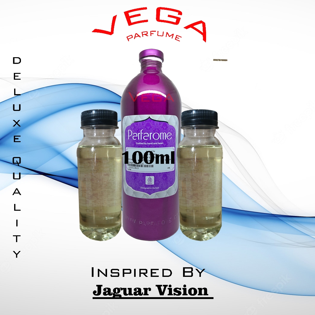 Jaguar Vision Parfarome Deluxe 100ml Repack Murni Bibit