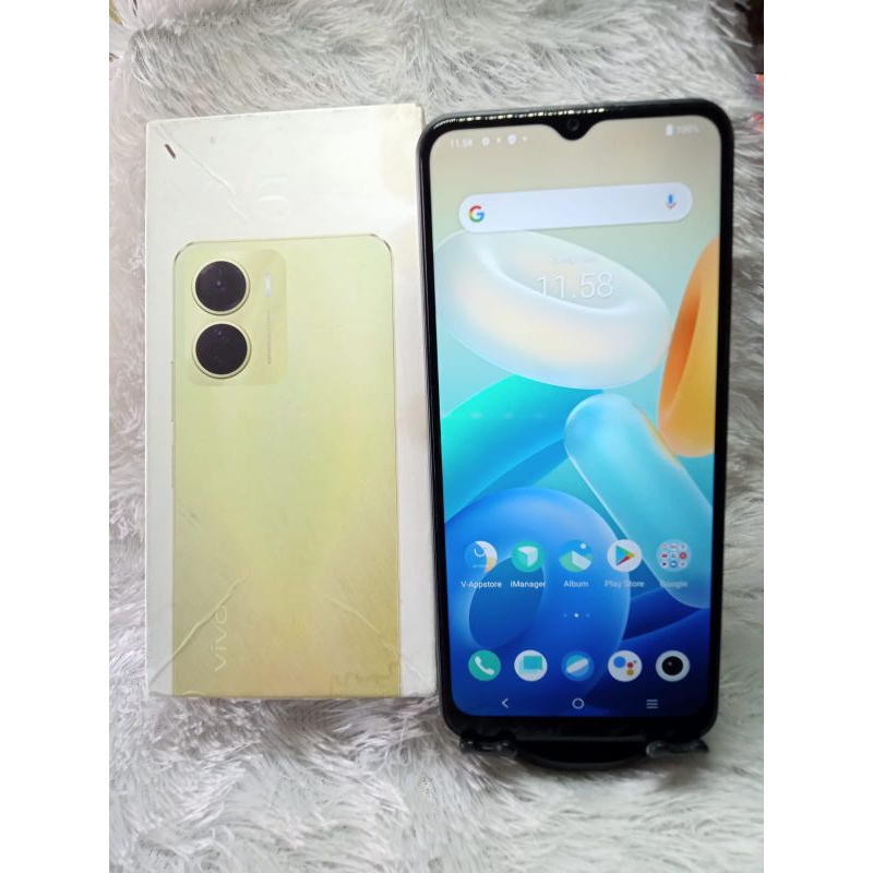 JUAL HP SECOND VIVO Y16 RAM 4+4/128