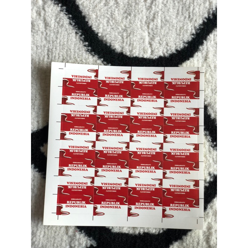 

stiker 17 agustus stiker bendera indonesia stiker kemerdekaan