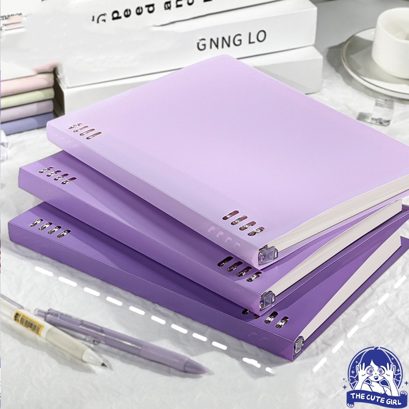 

Notebbok Buku BinderA5 B5 Tulis Sekolah Diary Aesthetic Buku Catatan Buku NoteLose Leaf Binder Kuliah-stazionario