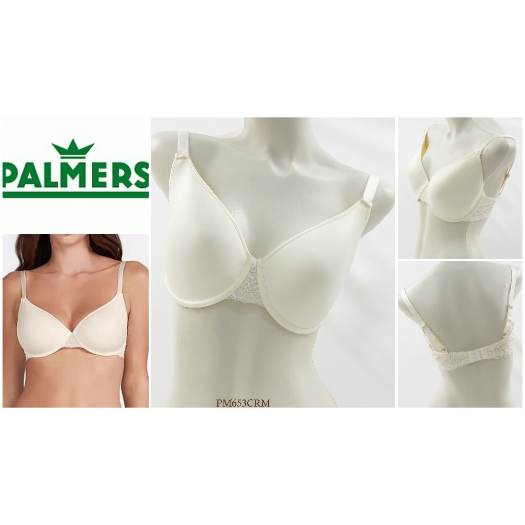 Bra Wanita Kawat Busa Tipis PALMERS Size 38E 40C 42B Full Cup Motif Polos Pakaian Dalam/Underwear PM