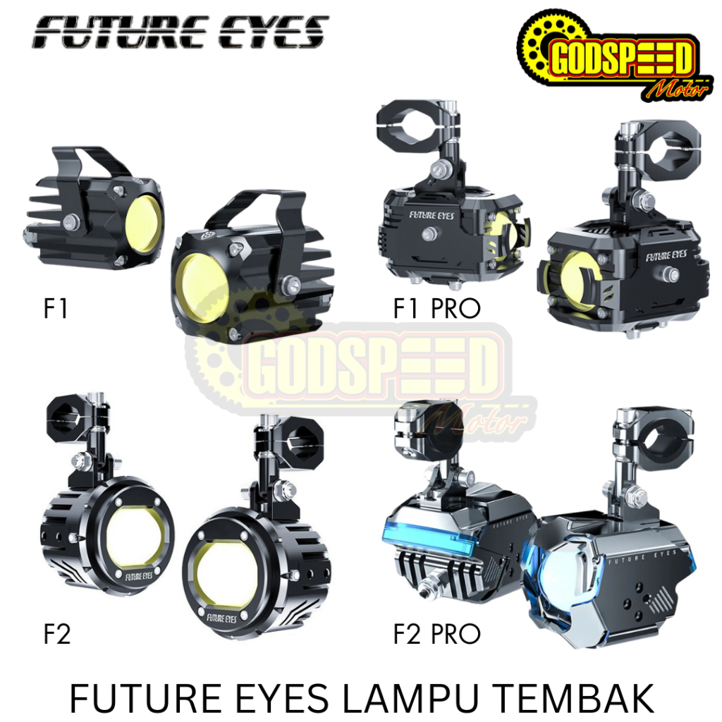 FUTURE EYES LAMPU TEMBAK FOG LAMP F1 F1PRO F2 F2PRO VIPER ORIGINAL