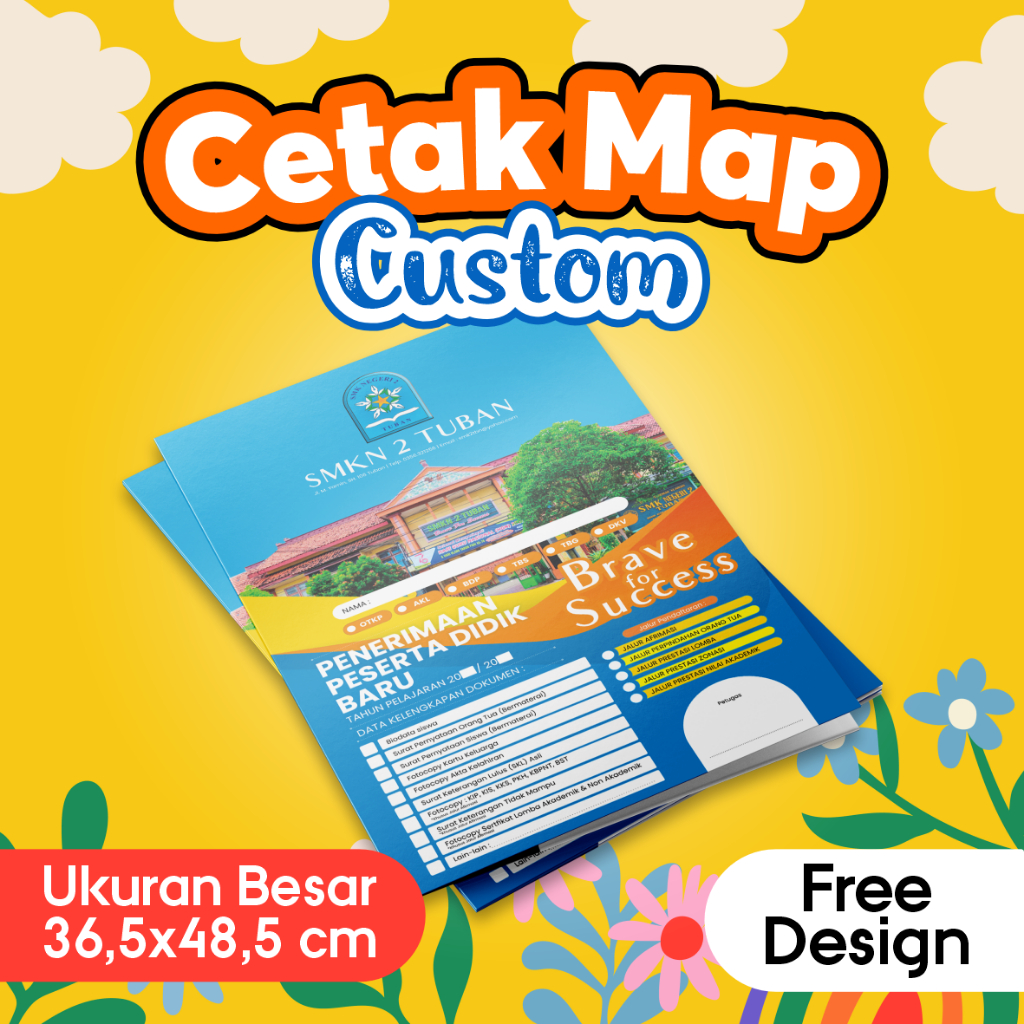 

Map Sekolah/ Map F4/ Map Instansi / Map Folder / Map Dinas/ Map Custom/ Map Rekam Medis & Penjepit
