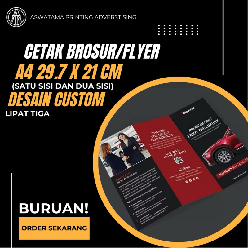 

cetak brosur A4 murah surabaya bahan premium print fullcolor