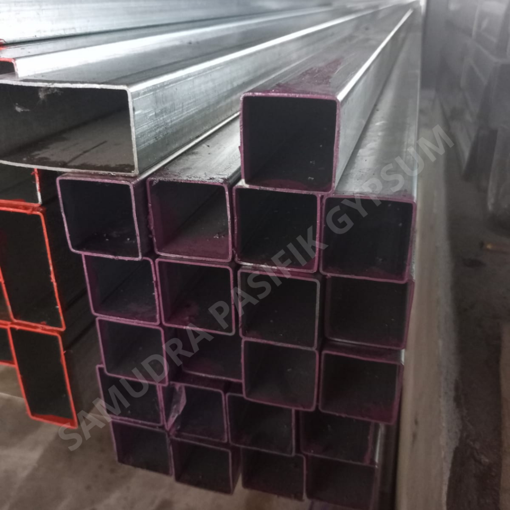 HOLLOW GALVANIS 4X4 TEBAL 1,6 MM HOLLOW GALVANIS 6M 40X40 1,6 MM