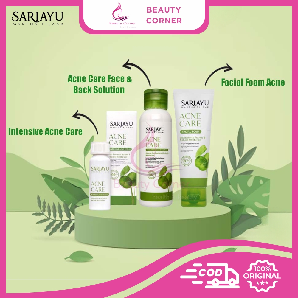 Sariayu Acne Facial Foam | Intensive Acne Care |  Acne Care Face & Back Solution