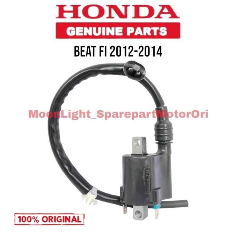 KOIL PENGAPIAN BEAT FI COIL IGNITION ASSY BEAT INJEKSI ORIGINAL ASLI HONDA AHM 30510-K25-901