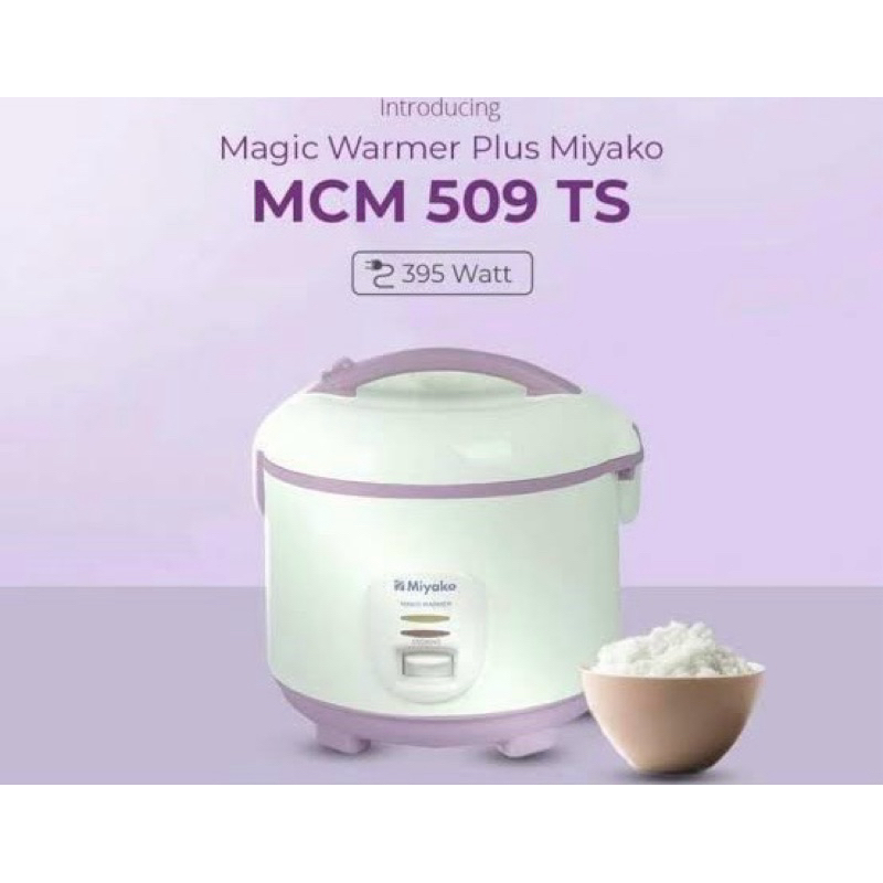 Ricecooker Miyako 509 TS / MCM - 509 TS / 1,8 Liter