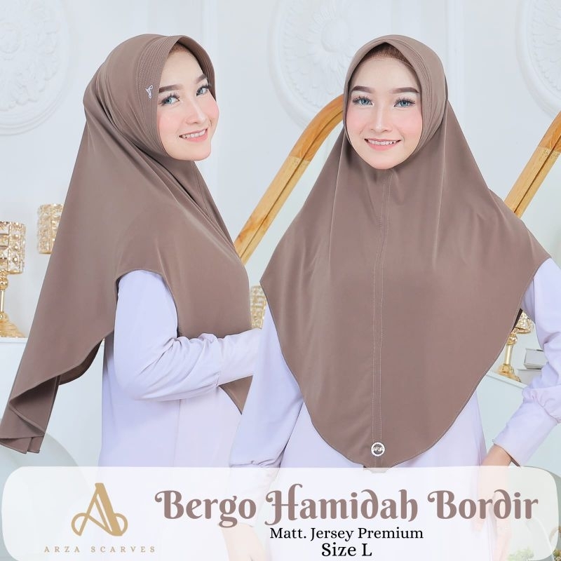 Arza#bergo#hamidah#bordir#sizeL