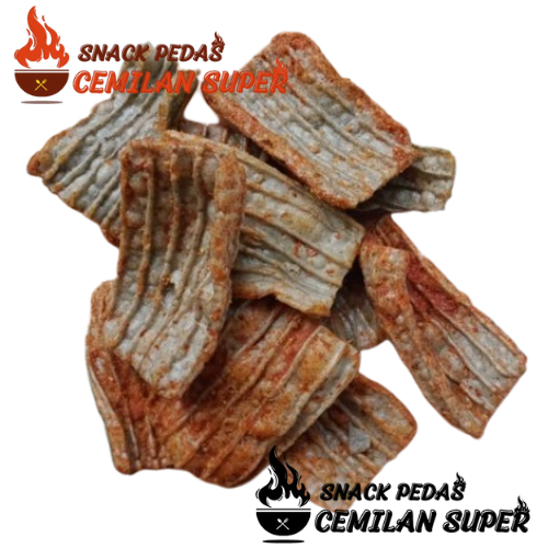 

CS KERUPUK JENGKOL PEDAS 1Kg Kerupuk Jengkol Sisir Krupuk Jengkol Pedas Daun Jeruk