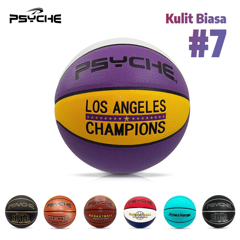 KODE C22J Psyche Basketball Original Training Kulit Indoor Outdoor Size 7