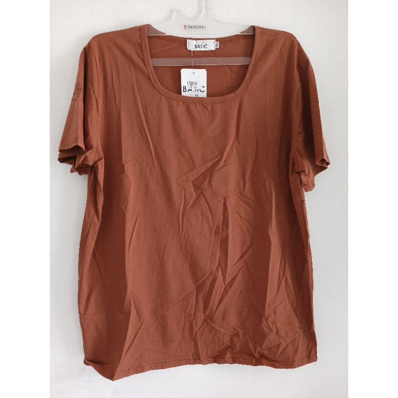 NEW atasan wanita, kaos basic wanita, kaos polos jumbo, kaos wanita jumbo, baju jumbo wanita