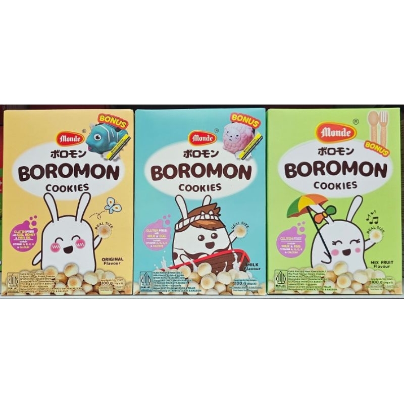 

Monde Boromon 100g Box (isi 20g × 5 sachet)