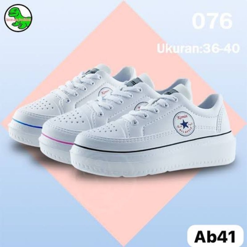 Sepatu fashion karet komin