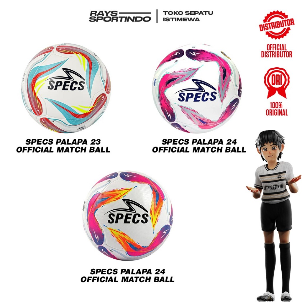 BOLA SEPAK SPECS PALAPA 24 FB FIFA OFFICIAL MATCH BALL