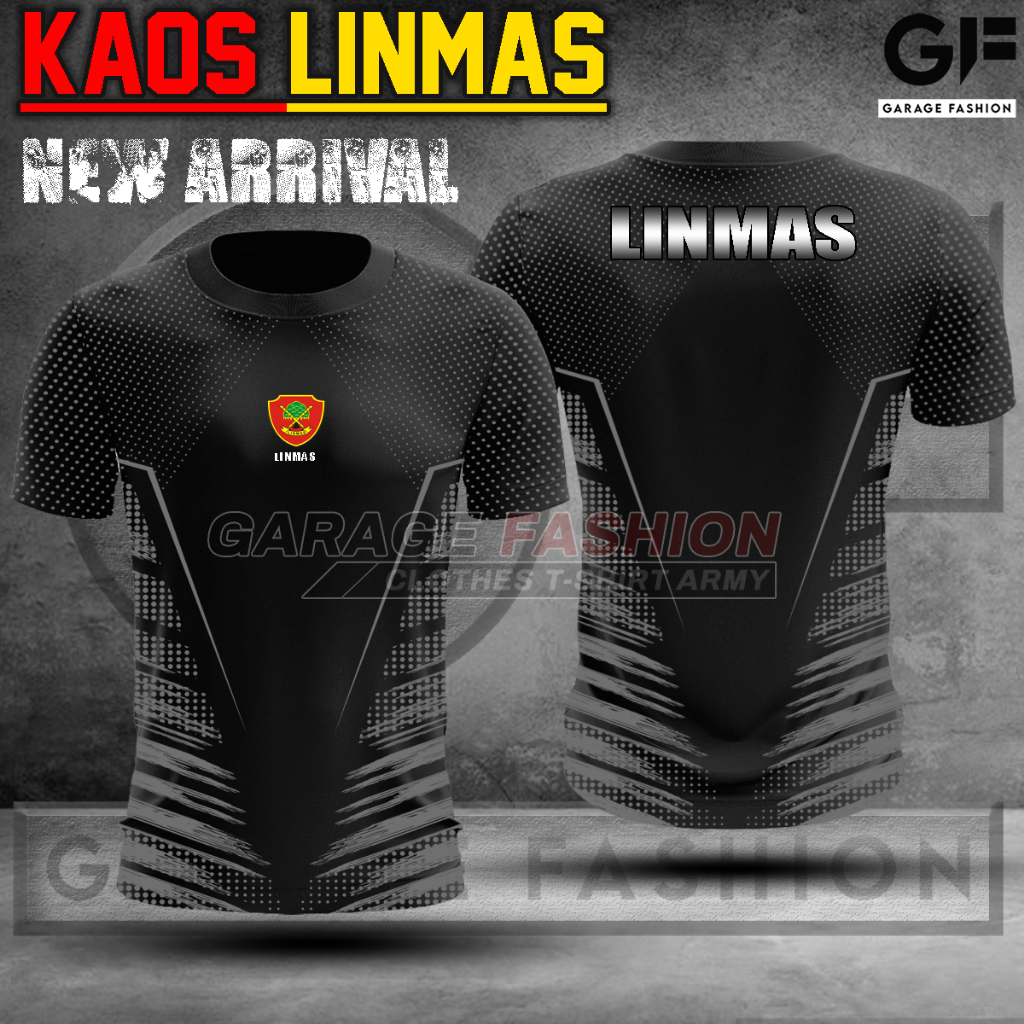 Kaos Jersey LINMAS Fullprint Terbaru 2024 / Bahan Dryfit / COD